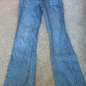 PacSun Denim Blue Wide Leg Jeans